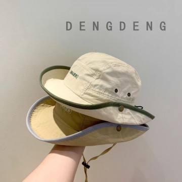韓系兒童速乾漁夫帽｜春夏遮陽必備款