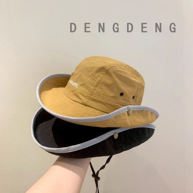 韓系兒童速乾漁夫帽｜春夏遮陽必備款