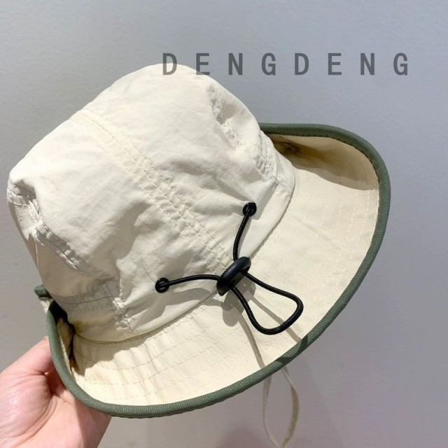 韓系兒童速乾漁夫帽｜春夏遮陽必備款