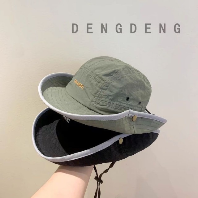 韓系兒童速乾漁夫帽｜春夏遮陽必備款