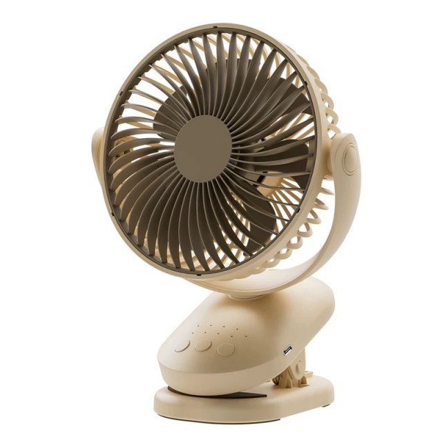 三合一自動搖頭循環扇｜充電式桌面 / 壁掛 / 夾式風扇